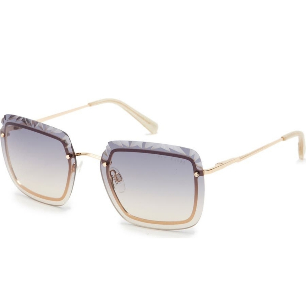 Ted Baker London TWS268 Rimless Sunglasses Designer Luxury Celebrity #144
